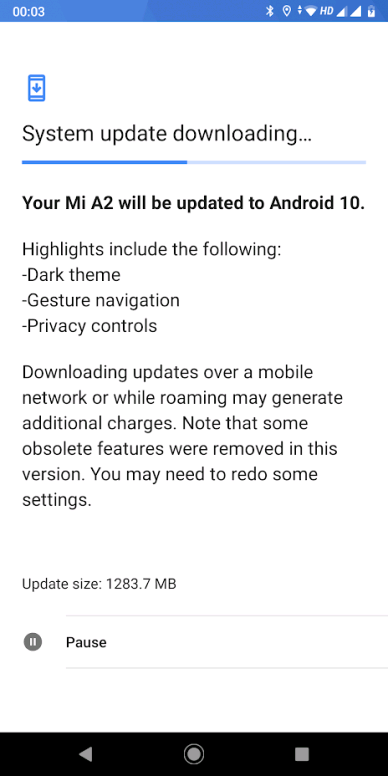 Mi A2 Android 10 starts arriving in Europe. Xiaomi MI A2 Android 10 Stable