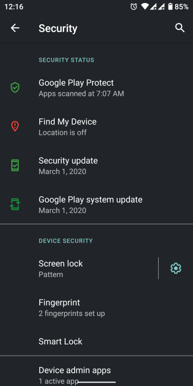 New update for mi a2