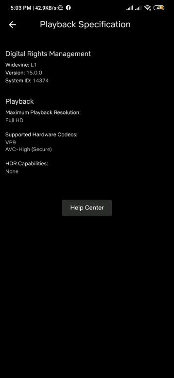 NETFLIX HDR support on Redmi Note 8 Pro gone after the Android 10 upgrade Netflix HDR