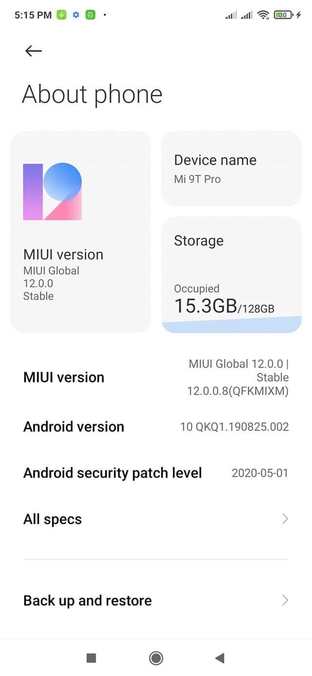 Redmi K20, K20 Pro, Mi 9T Pro, Mi 9 receiving MIUI 12 Global beta stable update Heads up about the MIUI 12 Global beta