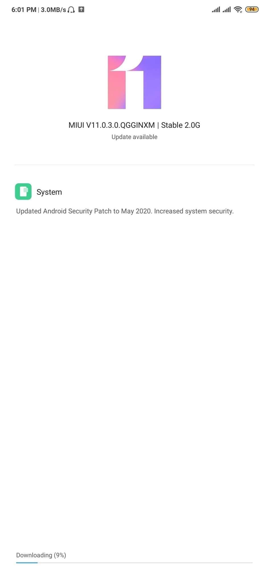 Download the Redmi Note 8 Pro Indian Stable update