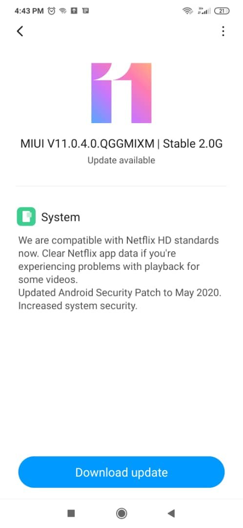 New Redmi Note 8 Pro Stable update arrives with Android 10. MIUI 11.0.4.0 QGGMIXM