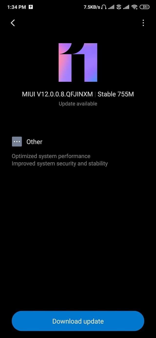 MIUI 12 Beta stable update for Redmi K20 starts rolling out in India MIUI 12 Beta Stable update for Redmi K20 in India