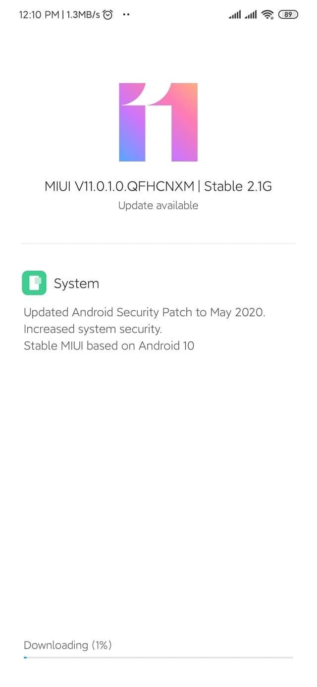 Xiaomi Redmi Note 7 Pro Android 10 update starts arriving Redmi Note 7 Pro Android 10 update