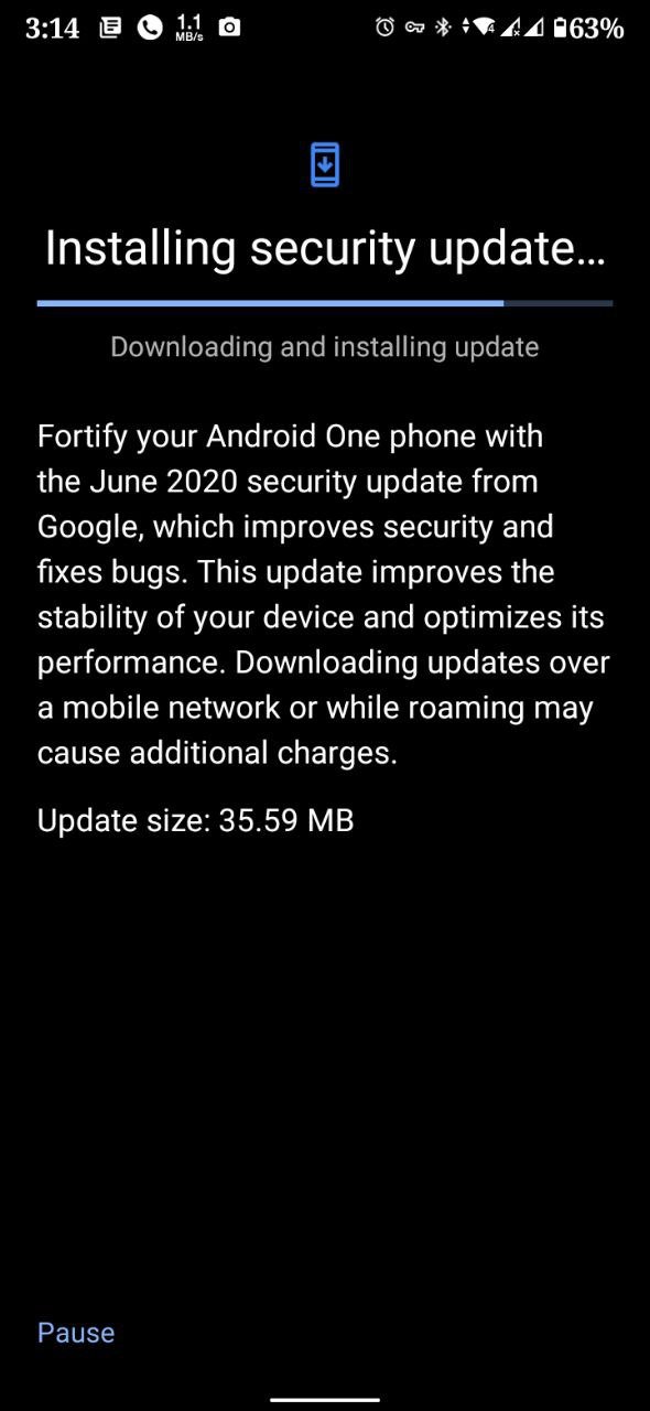 Mi A3 June security patch update