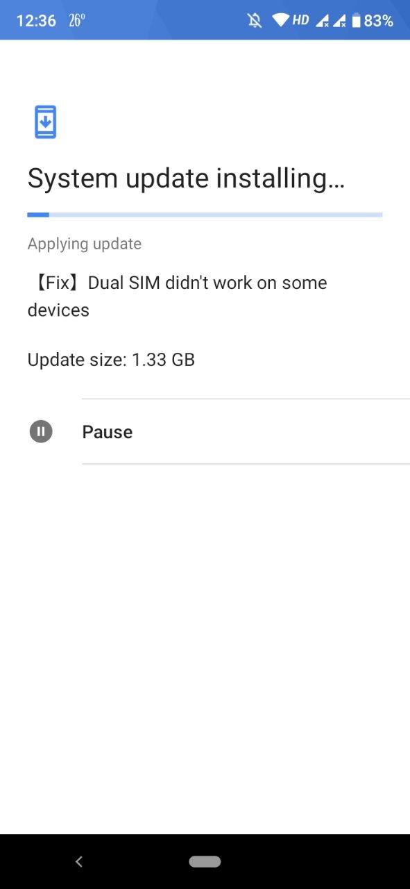 Dual-SIM functionality