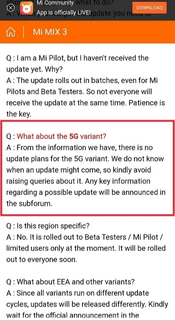 Alleged MIUI 12 update for Mi Mix 3 5G won't be happening MIUI 12 update for Mi Mix 3 5G