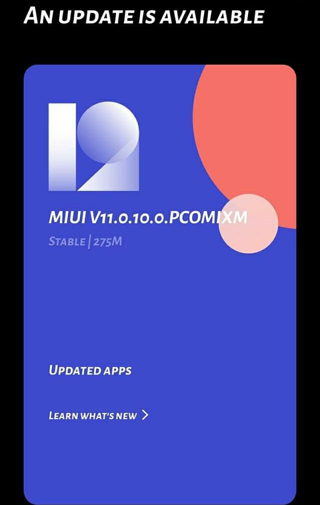 New Global update for the Redmi Note 8