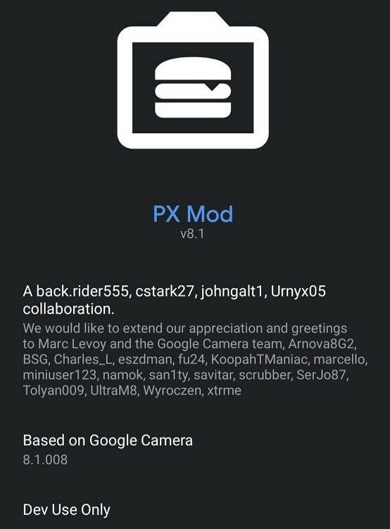 Gcam mod 8.1: Download and install Gcam 8.1 on POCO X3 NFC, Redmi Note 9S, Mi A3, Mi Note 10, and others Download Gcam mod 8.1 on Xiaomi phones