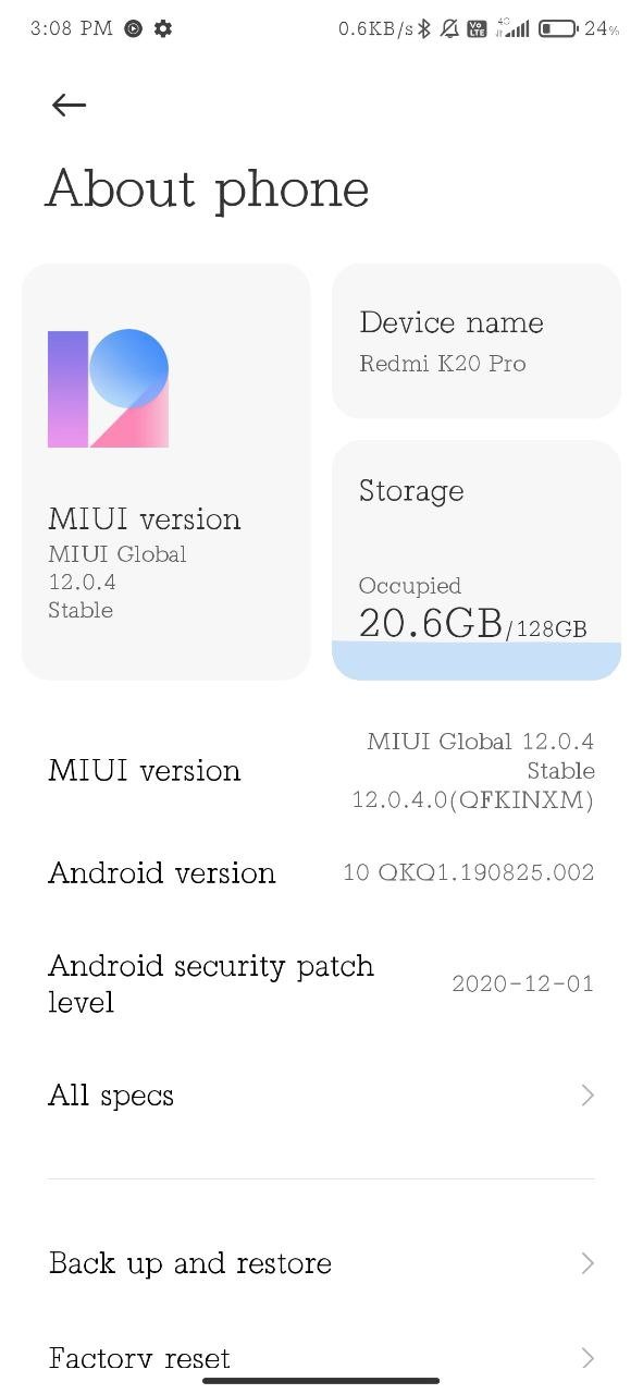 [Update: June 30]New Redmi K20 Pro update arrives ahead of the Android 11 upgrade