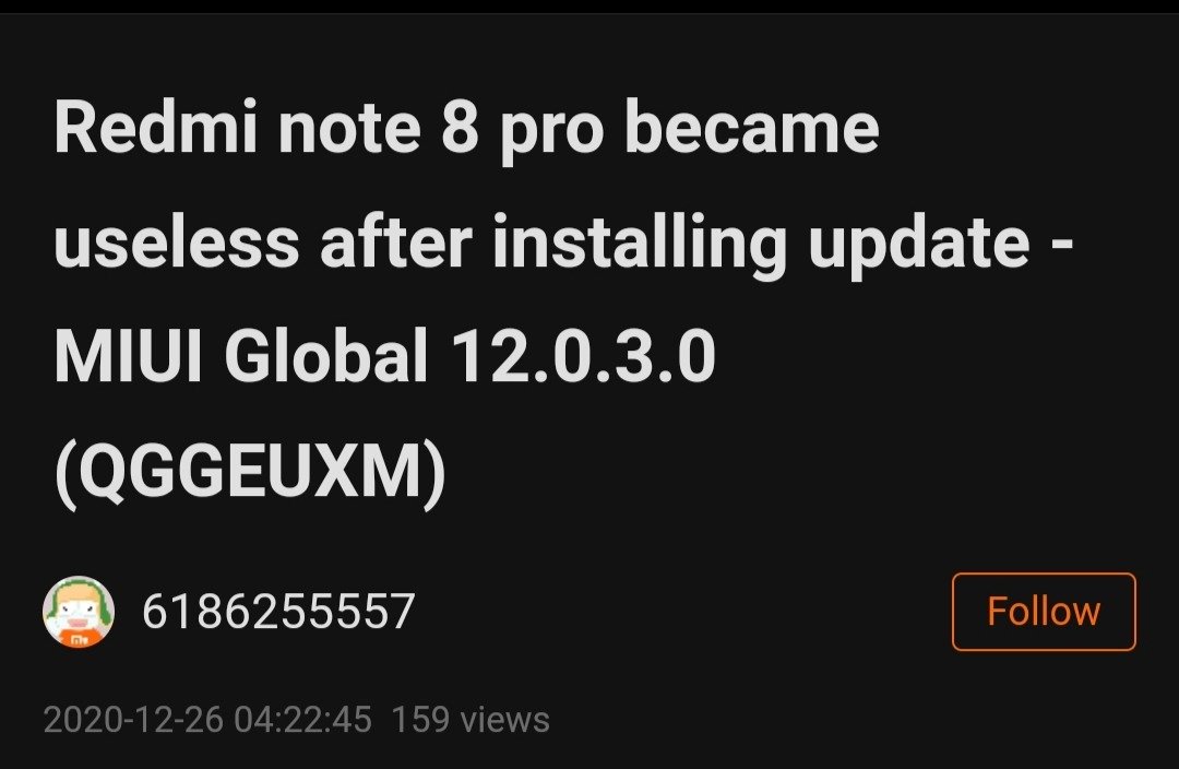 See this before you install the latest Redmi Note 8 Pro update Latest Redmi Note 8 Pro update
