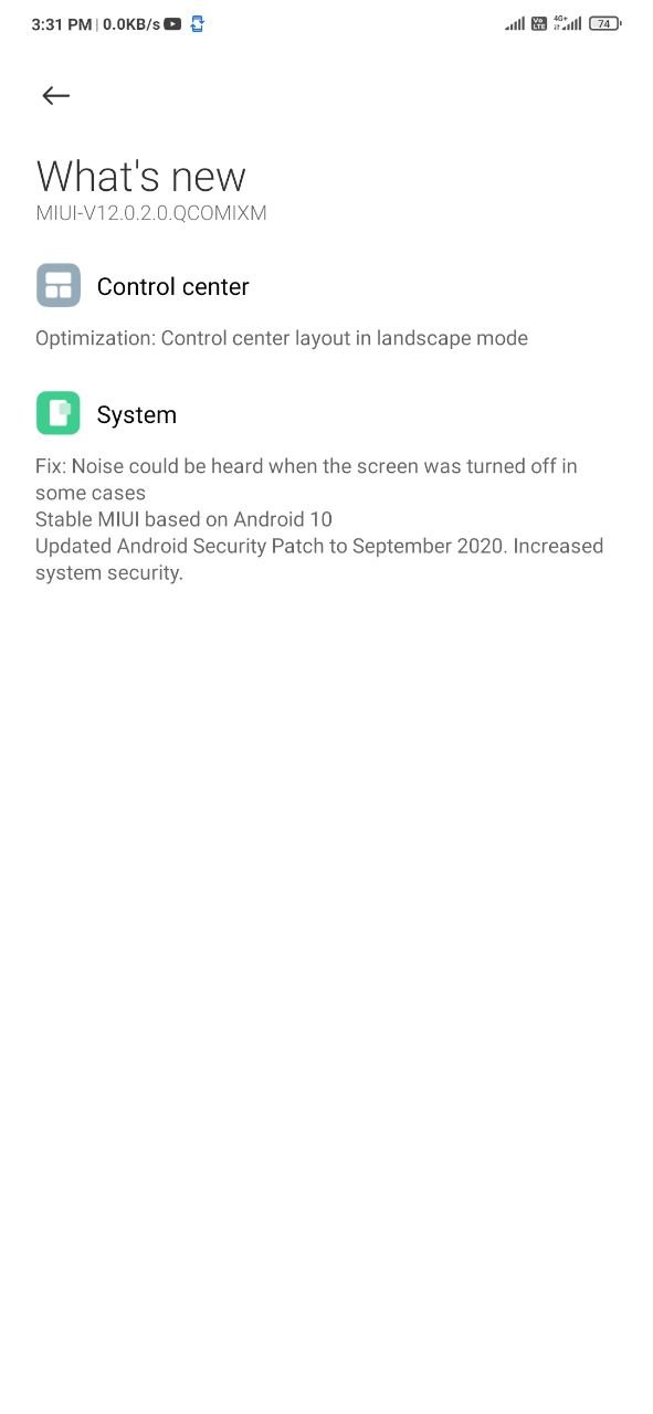 Redmi Note 8 MIUI 12
