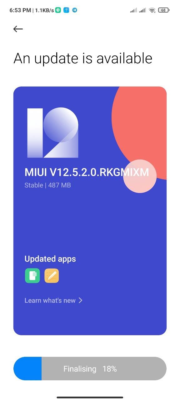 Global Redmi Note 10 MIUI 12.5