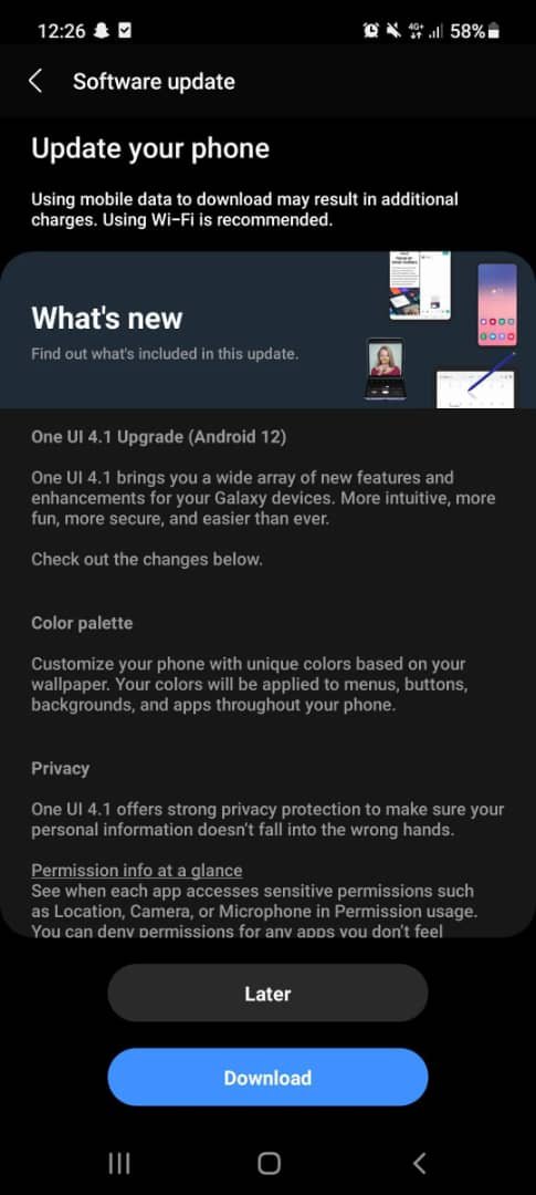 Android 12-based OneUI 4.1 update for Galaxy A51 arrives in Slovakia and Latvia Android 12-based OneUI 4.1 update for Galaxy A51