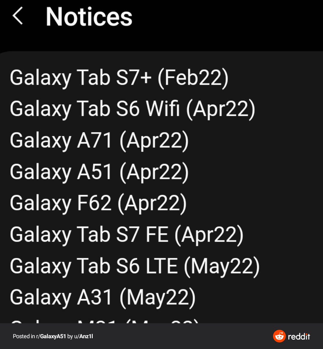Galaxy A51 OneUI 4.1 Android 12-based update scheduled for April 22 for Indian models Galaxy A51 OneUI 4.1 Android 12-based update