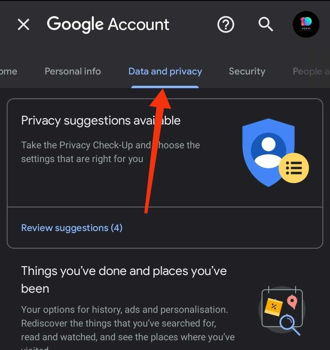 data and privacy session