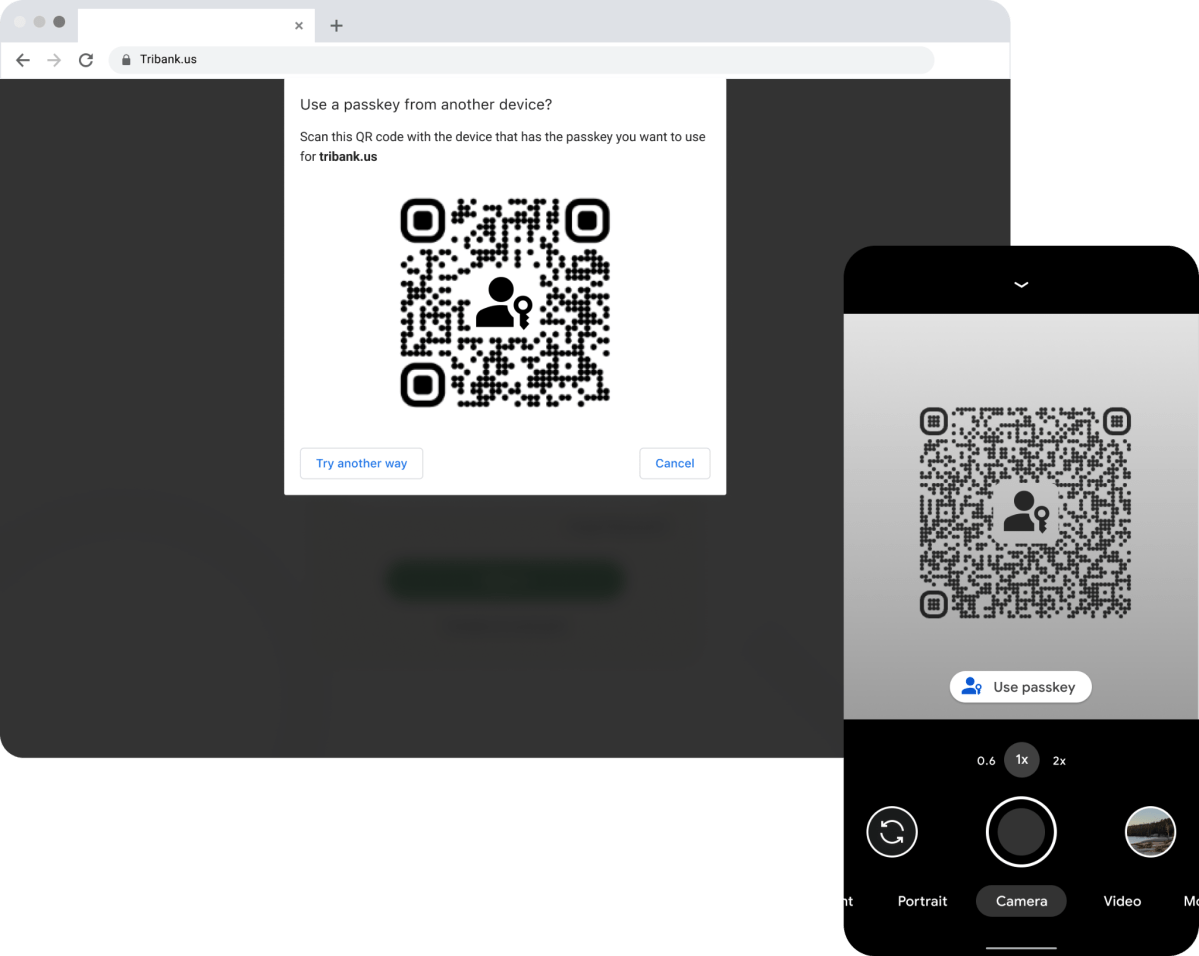 Google Passkey support for Android and Chrome