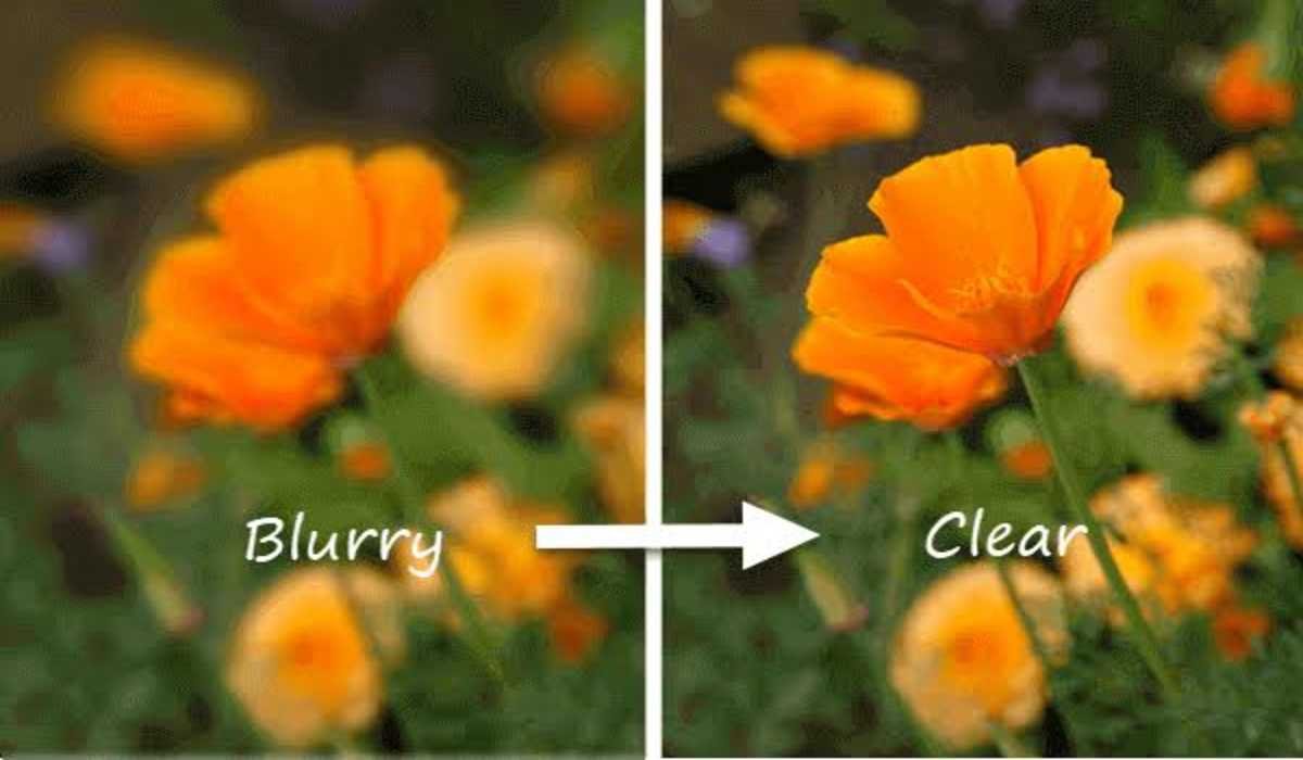 how to unblur an image