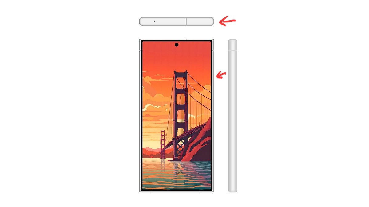 Samsung Galaxy Fold 6 Prototype might have confirmed S24 Ultra flat display Galaxy S24 Ultra renders