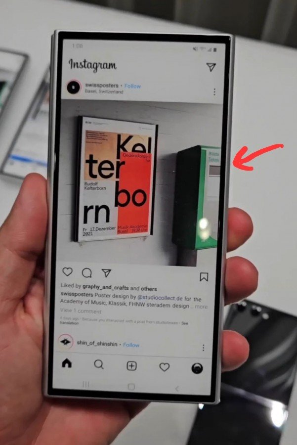 Samsung Galaxy Fold 6 Prototype might have confirmed S24 Ultra flat display Samsung Galaxy Fold 6 Prototype might have confirmed S24 Ultra flat display