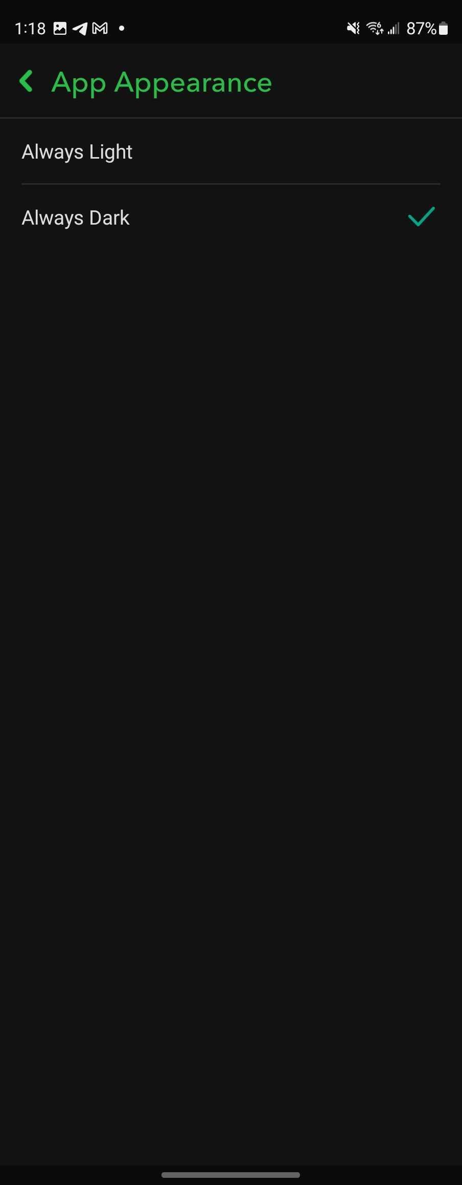 Dark mode on Android is now free on Snapchat