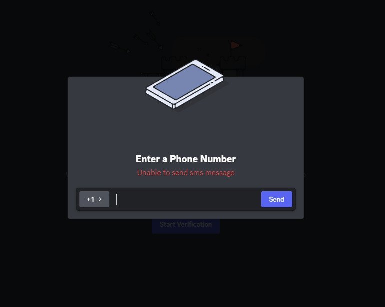 Fix Discord Unable to Send SMS Verification