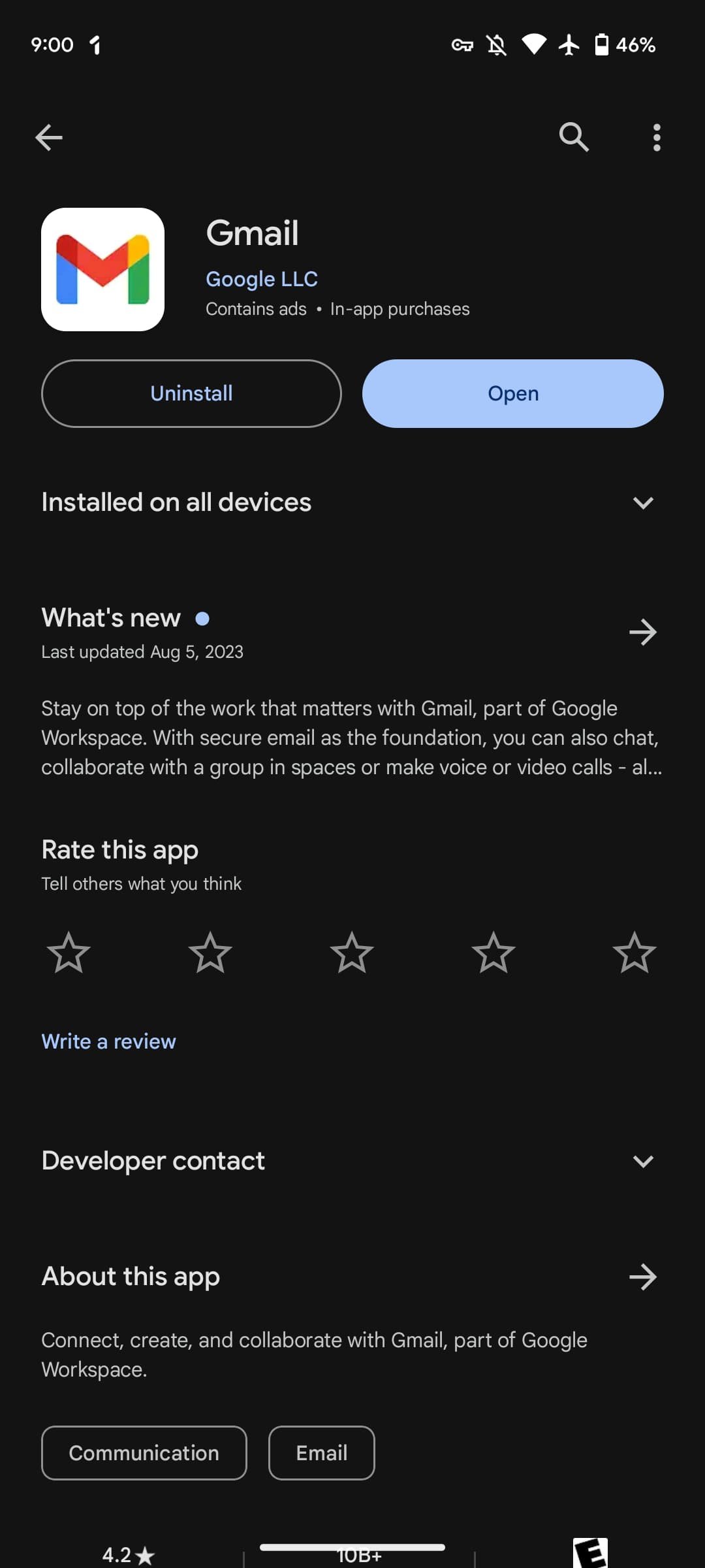 Google Play Dark theme to get more darker Google Play Dark theme to get more darker