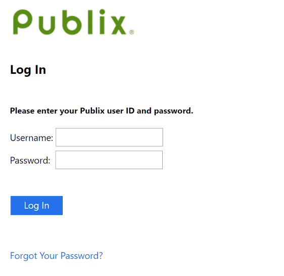 How do I log into my Publix Passport?